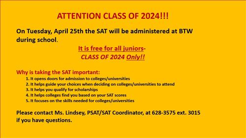 SAT April 2023